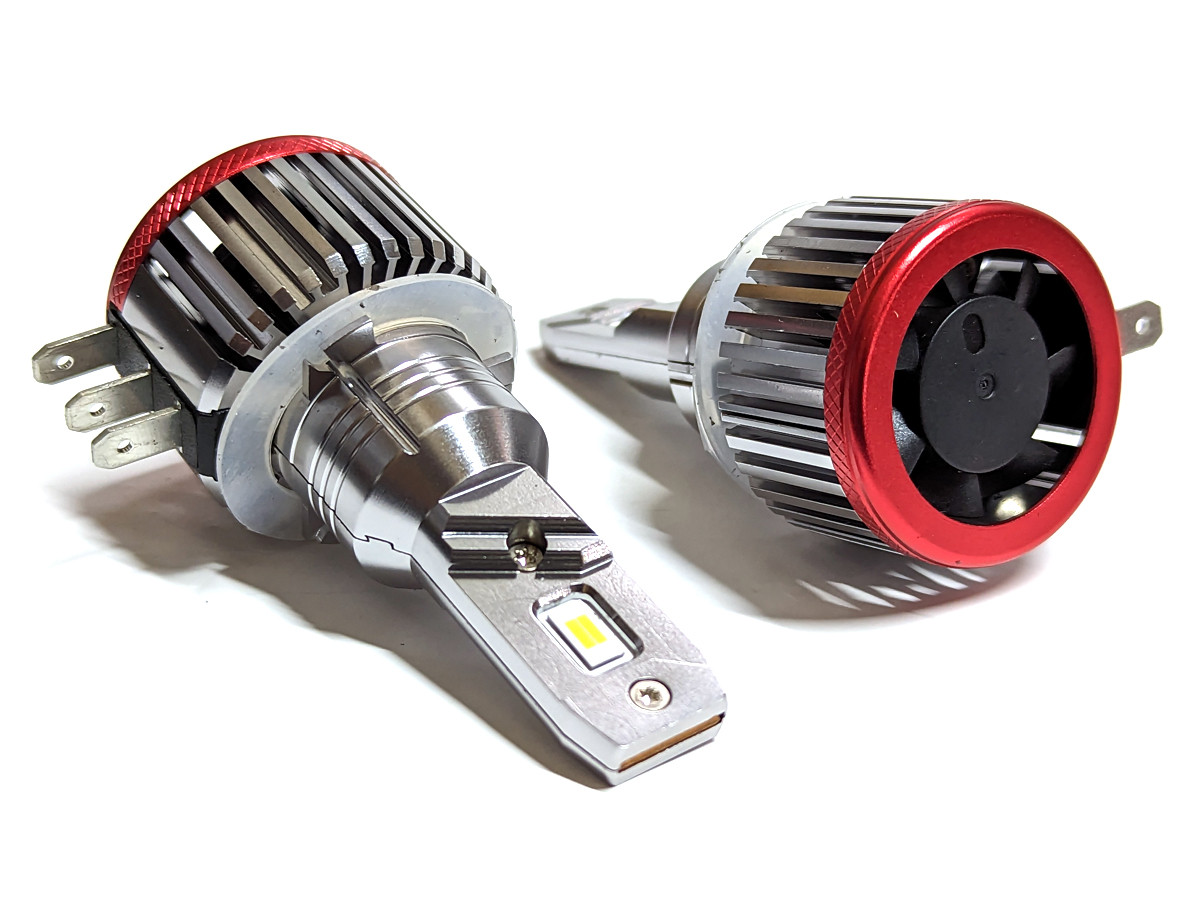 Комплект LED ламп S3 PRO H15 9-24 V 30 W chip 7035 CREE 6000 K радіатор із вентилятором, автоматичний контролер - Зображення 2