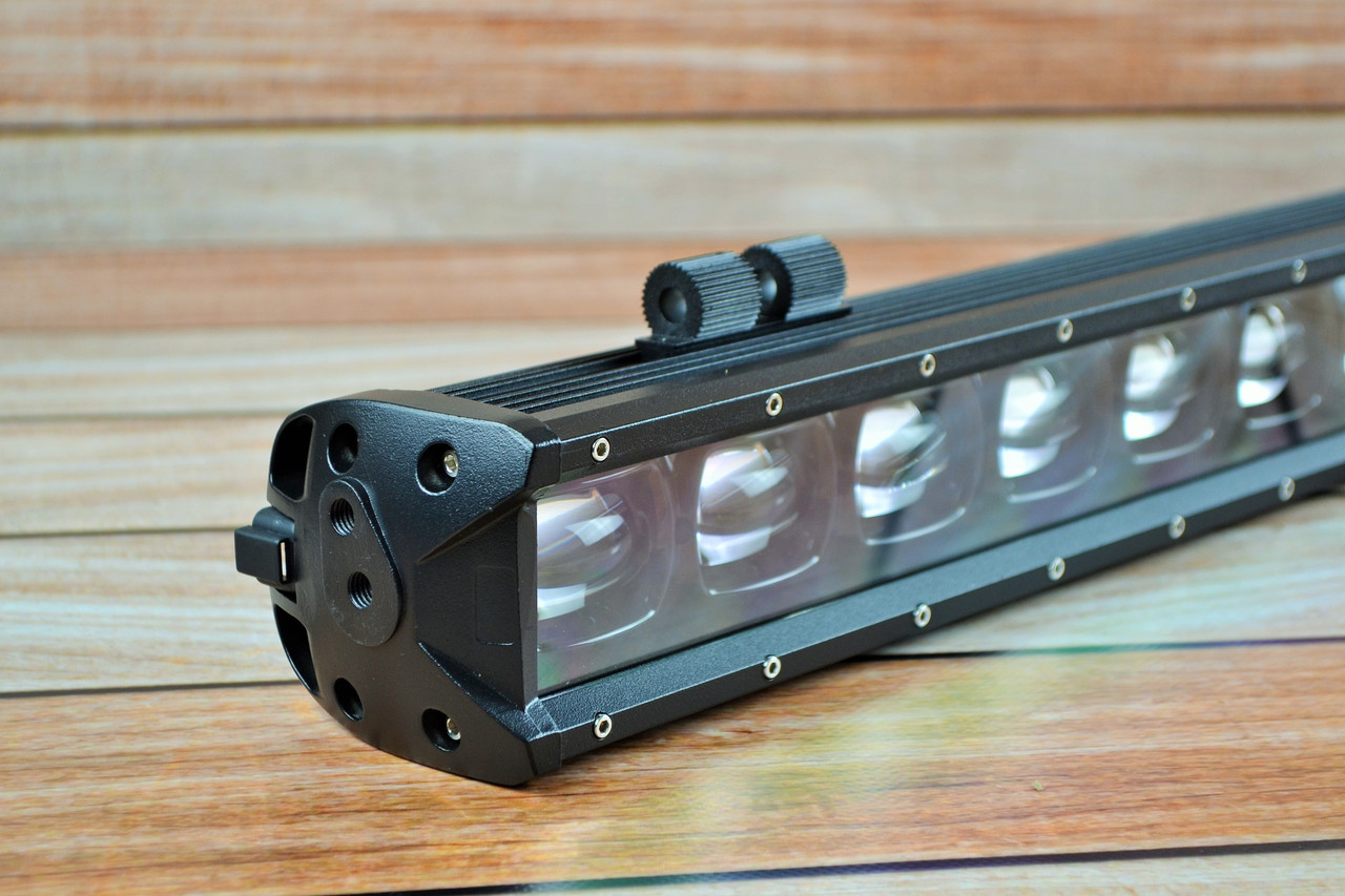 LED балка WG-120W 12лінз (70см) 120вт Сверхяркий дальний свет - Зображення 7