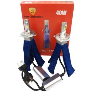 Світлодіодні лампи LED TBS Design T40 G-XP H4 6500k 8000 Lm 40w 12-24v