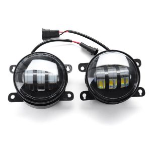 Протитумовані фари 90 мм 3.5д Renault Dacia Logan Jeep Wrangler JK птф Led 1 Honda/Nissan/Subaru