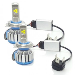 Комплект світлодіодних автоламп LED T1 Turbo H4, 40 W (пара)