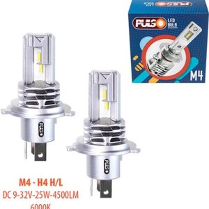 Комплект світлодіодних автоламп LED M4- H4 40 W (пара)