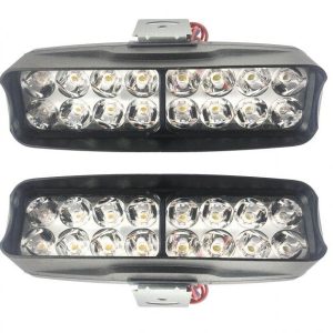 Фара Балка LED (протимотунка) світлодіодна L-23 (12 світлодіодів)24 ват білий 12-24V00 K