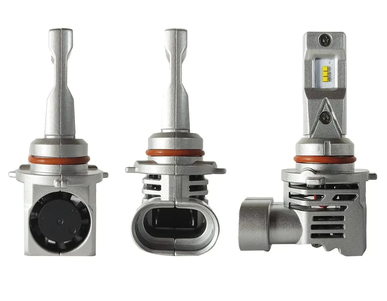 HB3 світлодіодні автолампи (чип Philips) 27 W 12-24 V 6000 K 8000 Lm. LED (ЛЕД) лампи M3 За розміром галоген - Зображення 2
