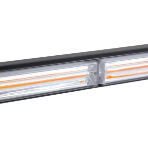 Стробоскоп Білий LED 2 секції 12 В/24 В (32 смx4.5 смx6.5 см) + пульт, 14 варіантів спалаху, led діоди COB