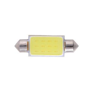 Світлодіодна автомобільна лампа T11 x 36 mm SV8,5 COB (12chip) 24 V WHITE