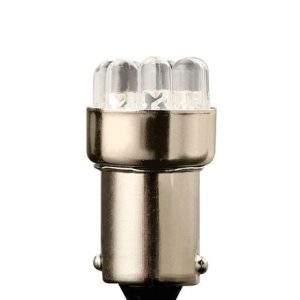 Світлодіодна автомобільна лампа G18,5 BA15s 8 LED 12 V
