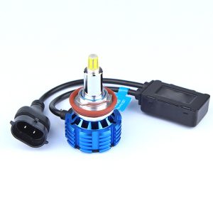 Комплект LED ламп X8 HB4 (9006) 6500K 12-24 V 25 W радіатор із вентил. (діод CSP, 360° кругове розташування чипів)