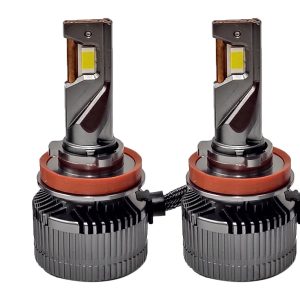 Комплект світлодіодних ламп GA675 H11 (H8,H9, H16) 6500 K 12-24 V 50 W радіатор з вентилятором (діод 3570)