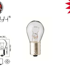 Автомобільна лампа Діапроменів P21W 24 V 21 W BA15s