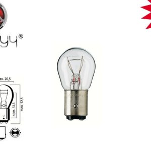 Автомобільна лампа Діапроменів P21/5W 24 V 21/5 W BAY15d