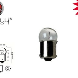 Автомобільна лампа Діапроменів R10W 24 V 10 W BA15s