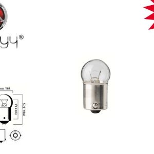 Автомобільна лампа Діапроменів R5W 24 V 5 W BA15s