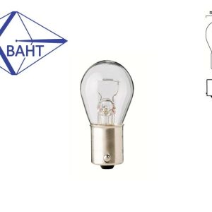 Автомобільна лампа КВАНТ P21W 12 V 21 W BAU15s