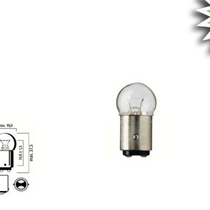 Лампа 28V 10W BA15d