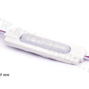 Світлодіодний модуль герметичний 12 V 6 SMD 2835 (95 mm*18mm) білий