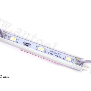Світлодіодний модуль 12 V 3 SMD 5050 (75 mm*12 mm) білий