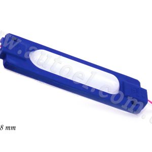 Світлодіодний модуль герметичний 12 V 6 SMD 2835 (95 mm*18mm) синій
