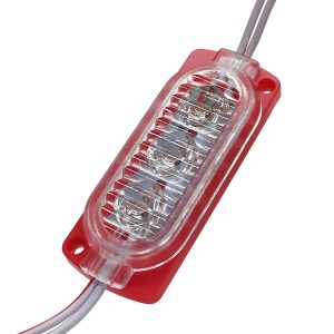 Світлодіодний модуль 12 V 3 SMD 2835 (60 mm*23 mm) червоний