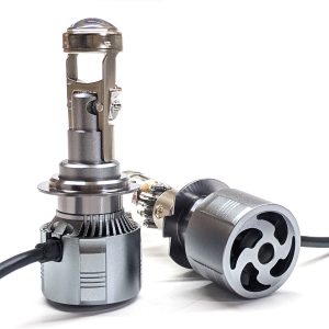 Лампи LED-мін лінзи GT4 H7 D19mm 9-32V 84W діод 3570 (50mk) 6000 K Canbus