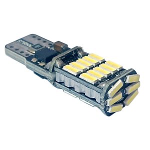 Світлодіодна лампа T10 W2,1x9,5d 26 SMD (3014) 12 V Canbus WHITE неполярна, друкована плата