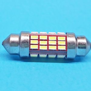 Світлодіодна лампа T11 x 36 mm SV8,5 48SMD 1030 12 V WHITE