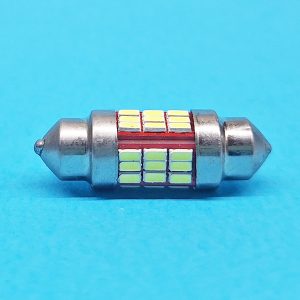 Світлодіодна лампа T11 x 31 mm SV8,5 36SMD 1030 12 V WHITE