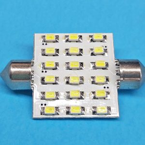 Світлодіодна лампа T11 x 41 mm SV8,5 18 SMD 2835 12 V WHITE