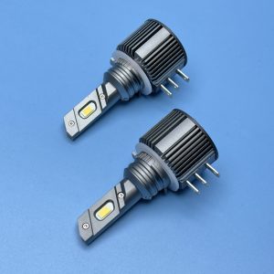 Комплект LED ламп S3 PRO H15 12 V 30 W chip 7035 CREE 6000 K радіатор із вентилятором, автоматичний контролер температури