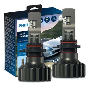 Комплект світлодіодних ламп PHILIPS HB3/HB4 11005U91X2 LED Ultinon Pro9100 +350% 12/24V