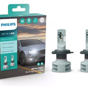 Комплект світлодіодних ламп PHILIPS H4 11342U51X2 LED Ultinon Pro5100 +160% 12/24V
