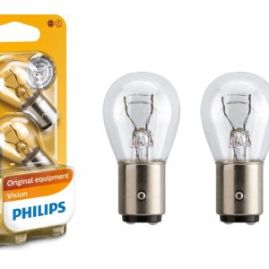 Комплект вказівних ламп розжарювання PHILIPS 12594B2 P21/4W 12 V 21/4 W BAZ15d, блістер