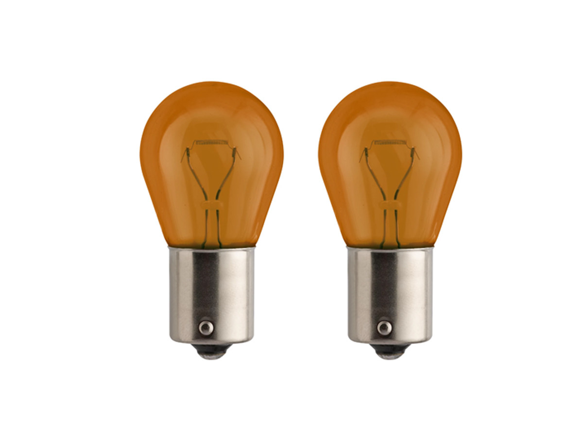 Комплект вказівних ламп розжарювання PHILIPS 12496NAB2 PY21W 12 V 21 W BAU15s, блістер - Зображення 3