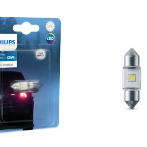 Світлодіодна лампа PHILIPS 11860U30CWB1 LED Ultinon Pro3000 Festoon 6000 K 12 V 30 mm