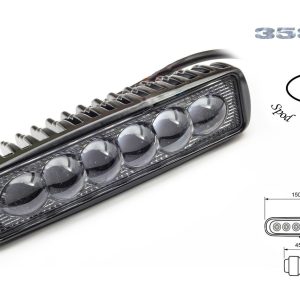 LED-треа JR-6D-G06-18W 6 світлодіодів 3535 спрямоване світло (SPOT)