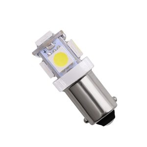Світлодіодна автомобільна лампа T8,5 BA9S 5 SMD (5050) 12 V WHITE