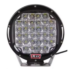 Світлодіодна LED-фара дальнього світла чорна HP-GZD-088-BLACK 32 діоди CREE спрямоване світло SPOT