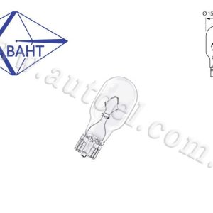 Автомобільна лампа Квант T15 (W16W) 12 V 16 W W2,1x9,5d