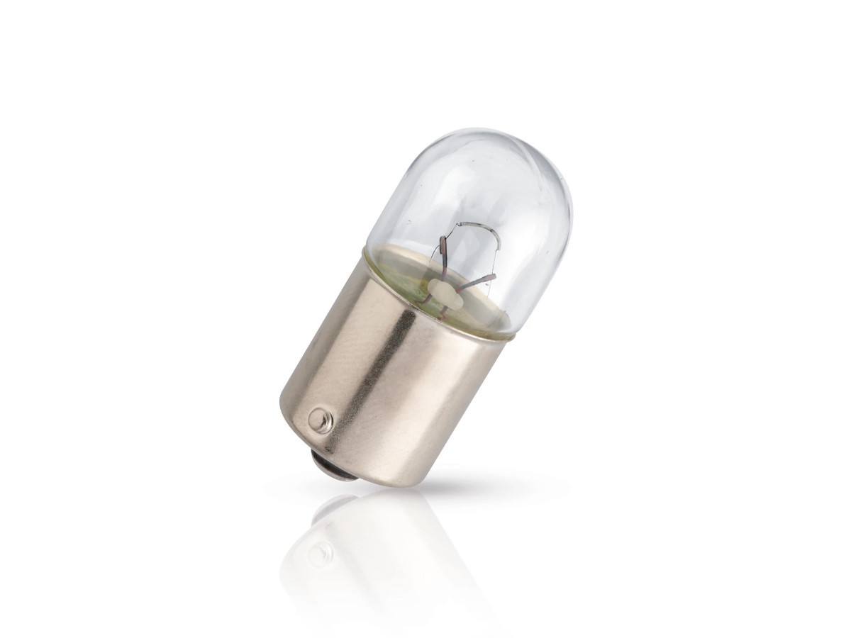 Комплект вказівних ламп розжарювання PHILIPS 12814B2 R10W 12 V 10 W BA15s, блістер - Зображення 4