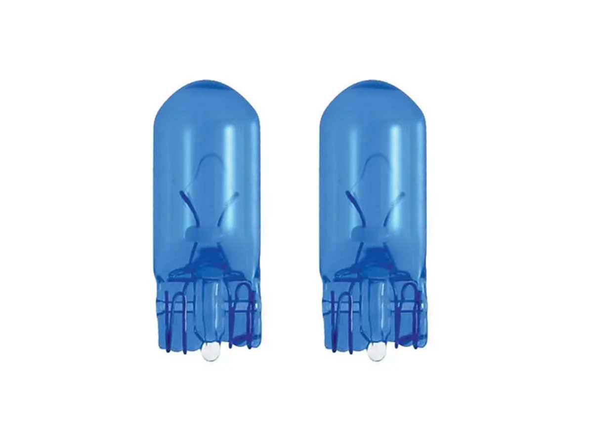 Комплект вказівних ламп розжарювання Philips 12961WVUB2 W5W 12 V W2.1X9.5d WhiteVision ultra +60% (3300 K), блістер - Зображення 3