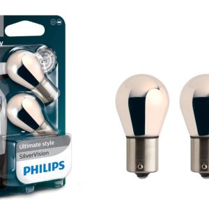 Комплект вказівних ламп розжарювання Philips 12496SVB2 PY21W 12 V 21 W SilverVision SP