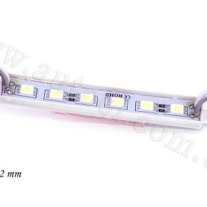 Світлодіодний модуль 12 V 6 SMD 5050 (75 mm*12 mm) білий
