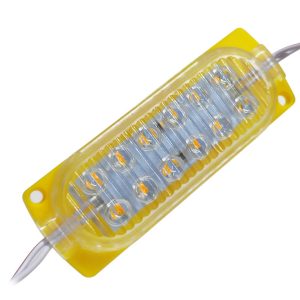 Світлодіодний модуль 12 V 12 SMD 2835 (98 mm*33mm) жовтий