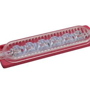 Світлодіодний модуль 12 V 6 SMD 2835 (104 mm*25 mm) червоний