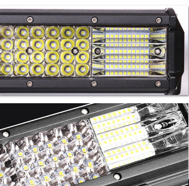 Балка світлодіодна фара на дах Led 9D Combo 432 Вт 80 см лінза фара універсальна - Зображення 3